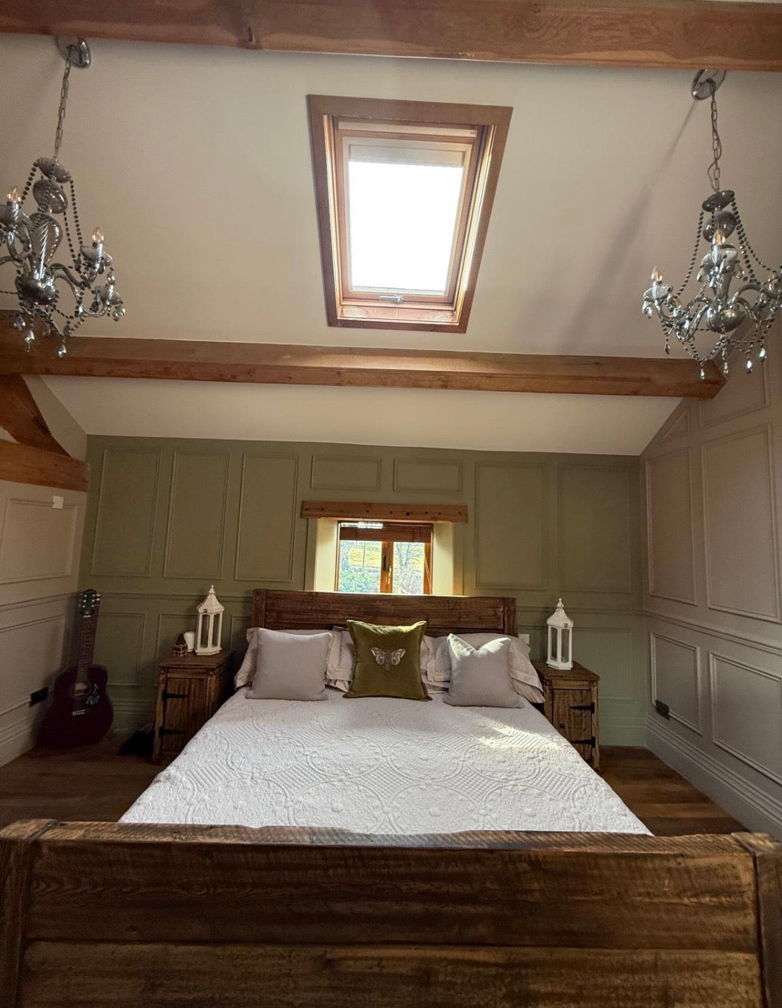 Chunky Rustic Bed