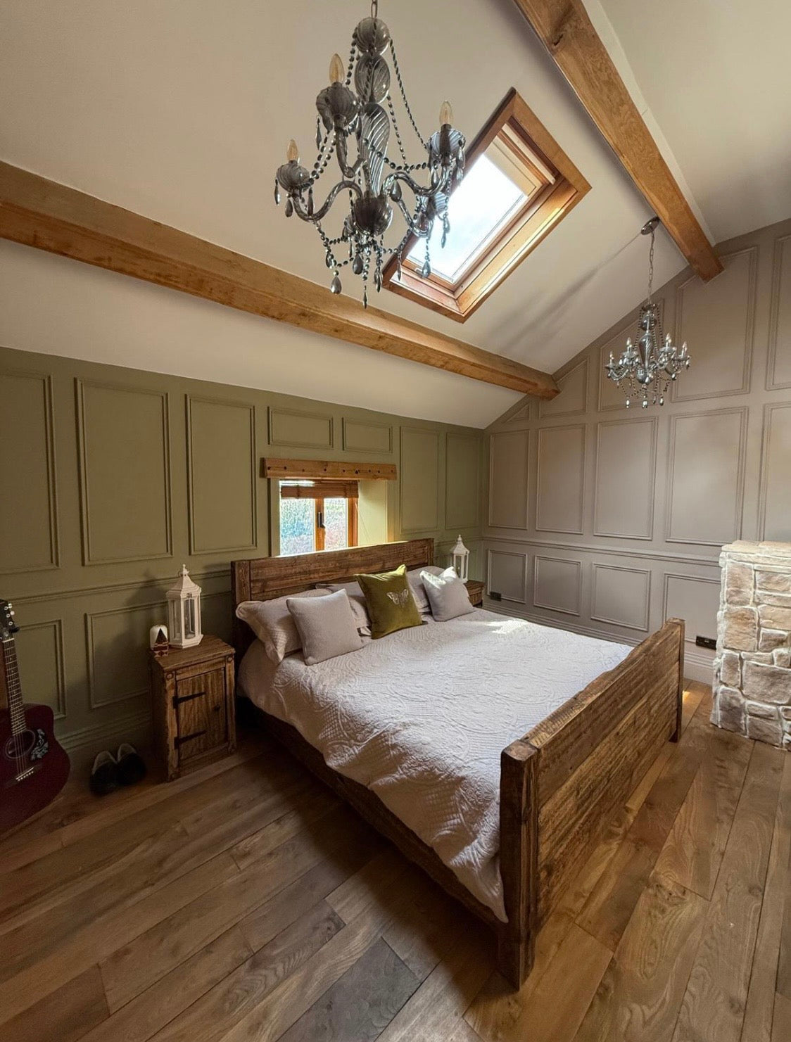 Chunky Rustic Bed