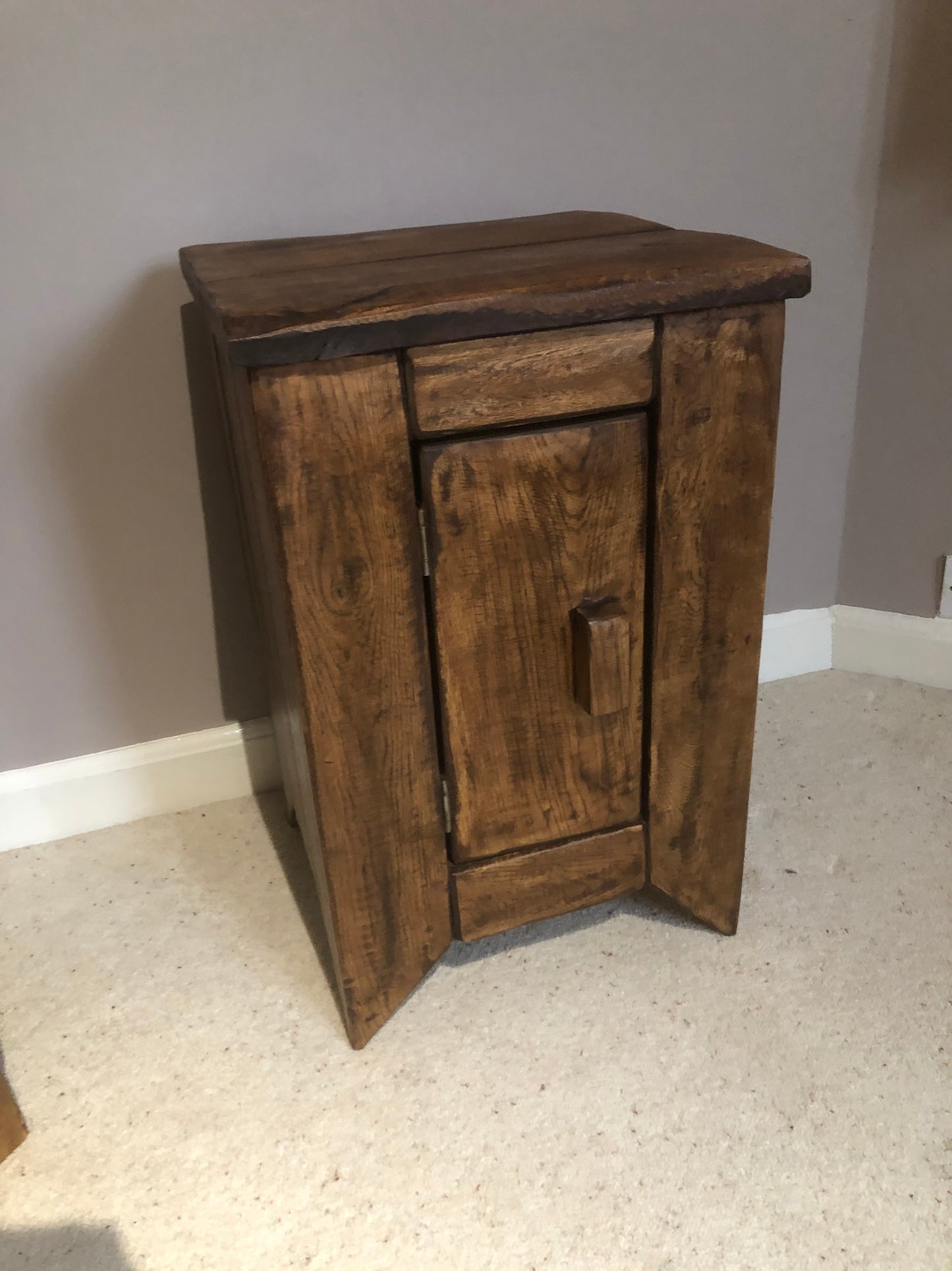 Bedside tables French oak