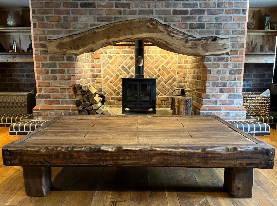 Chunky Rustic Coffee Table