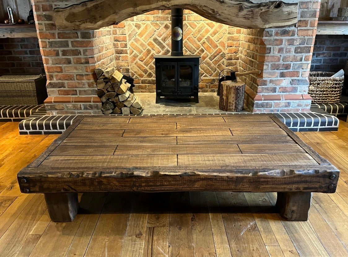 Chunky Rustic Coffee Table