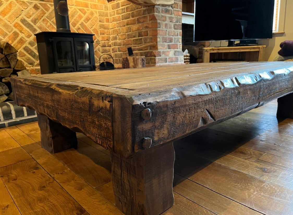 Chunky Rustic Coffee Table