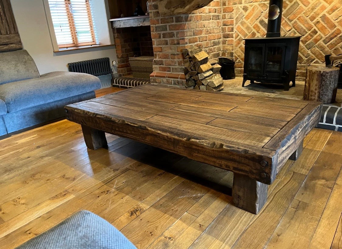 Chunky Rustic Coffee Table