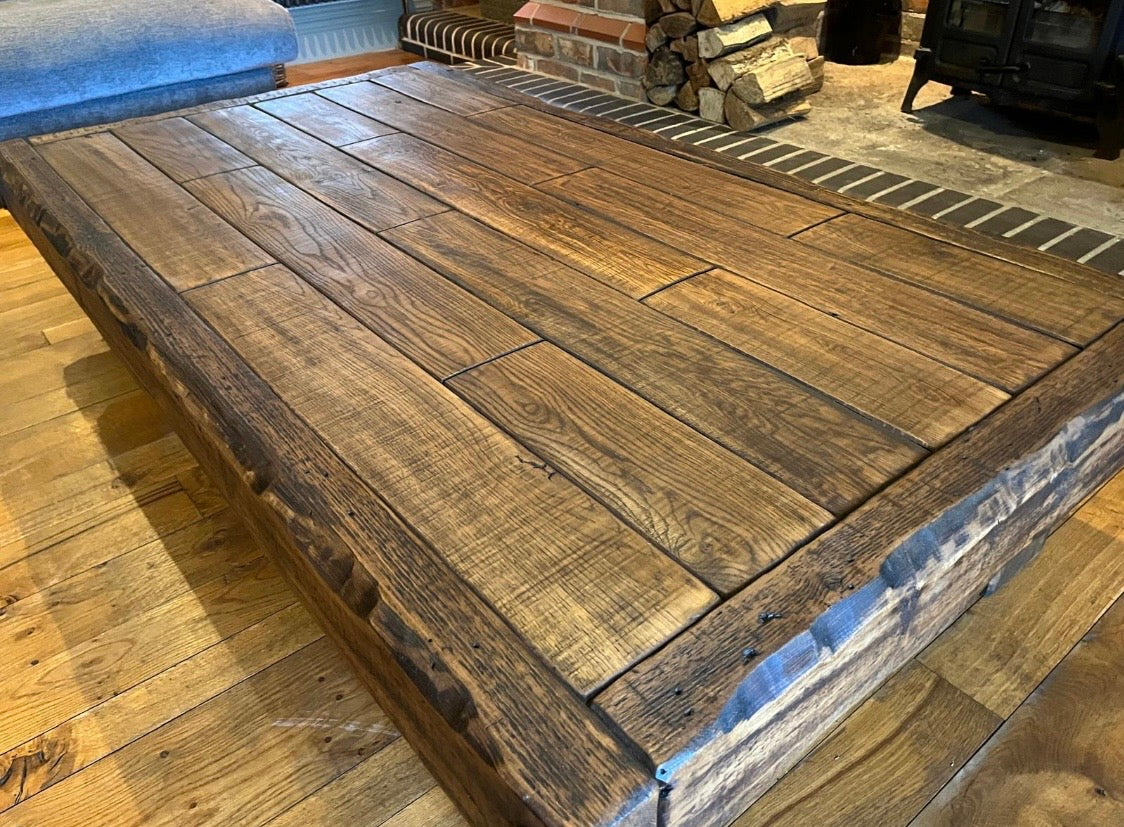 Chunky Rustic Coffee Table