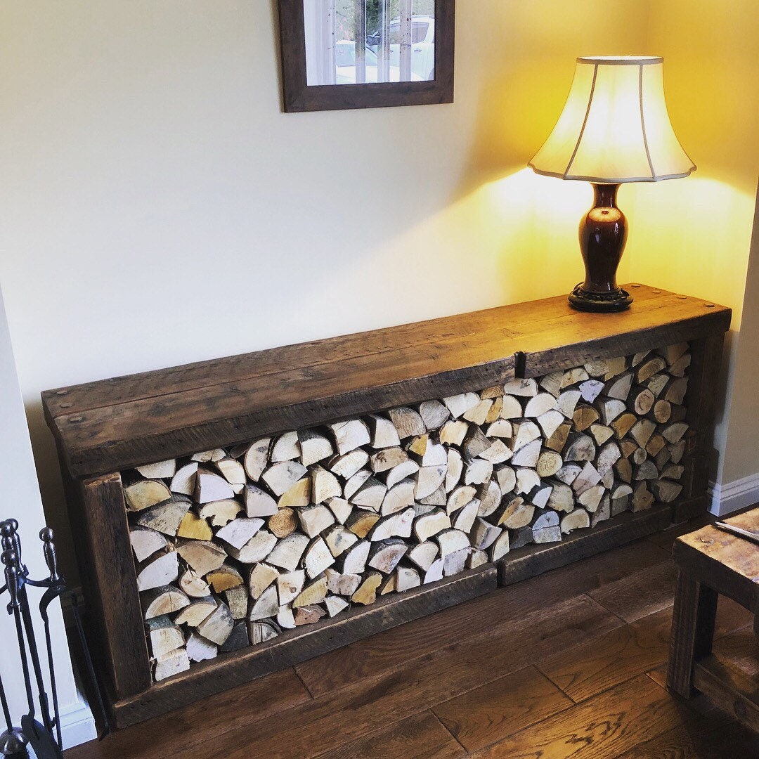 Chunky rustic log storer