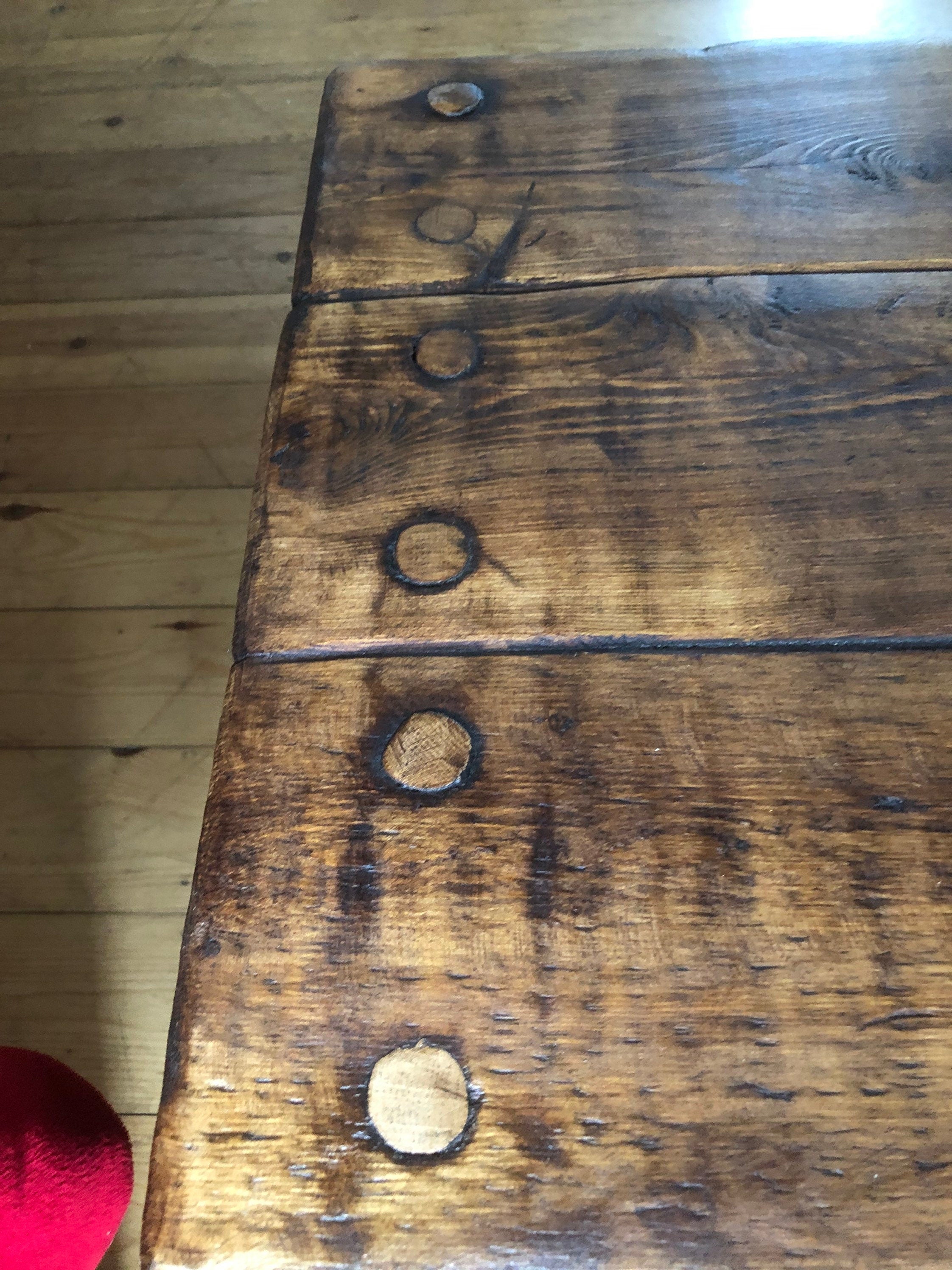 Chunky Rustic Reclaimed Timber Coffee Table