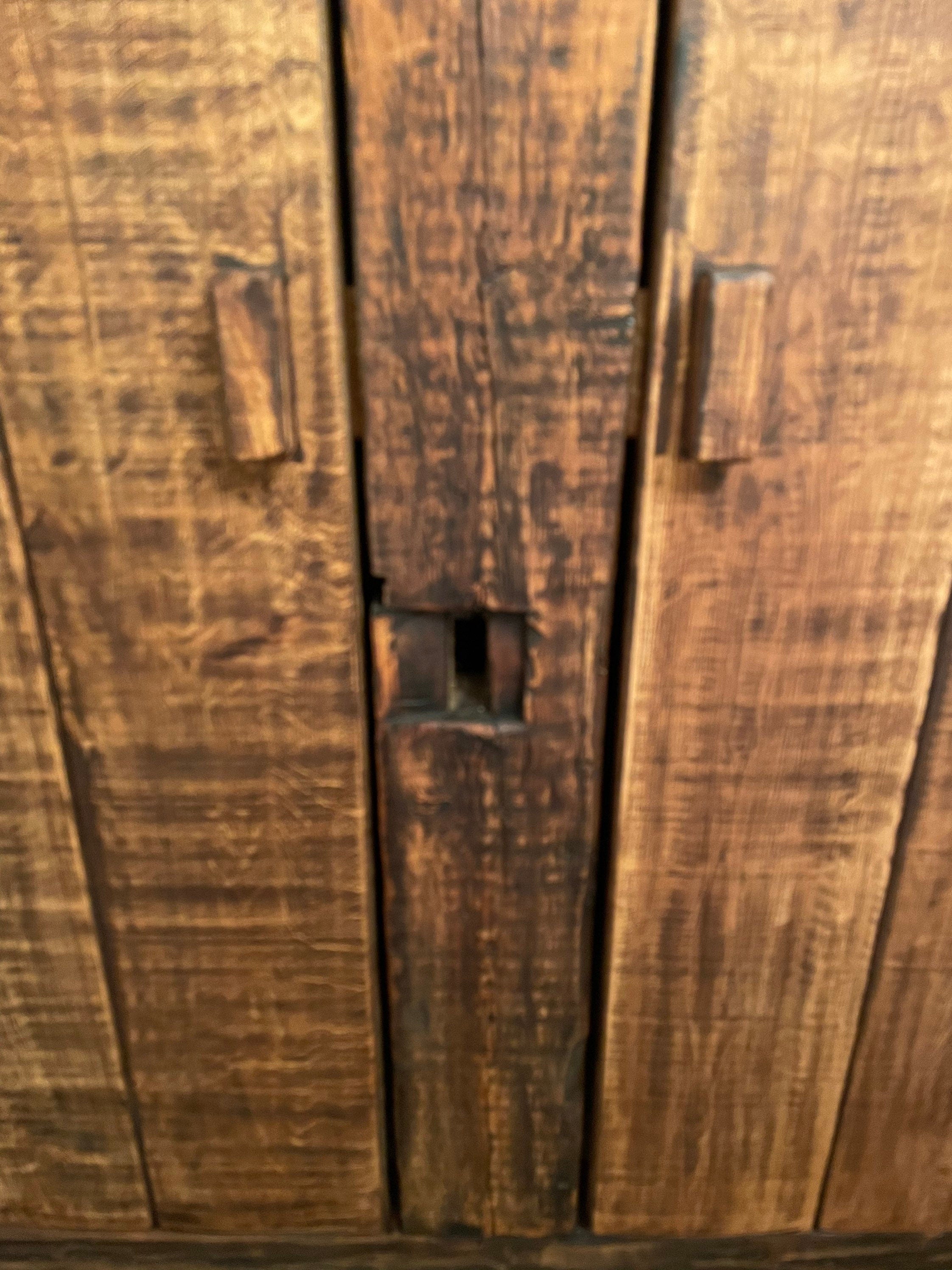 Chunky Reclaimed French Oak Wardrobe