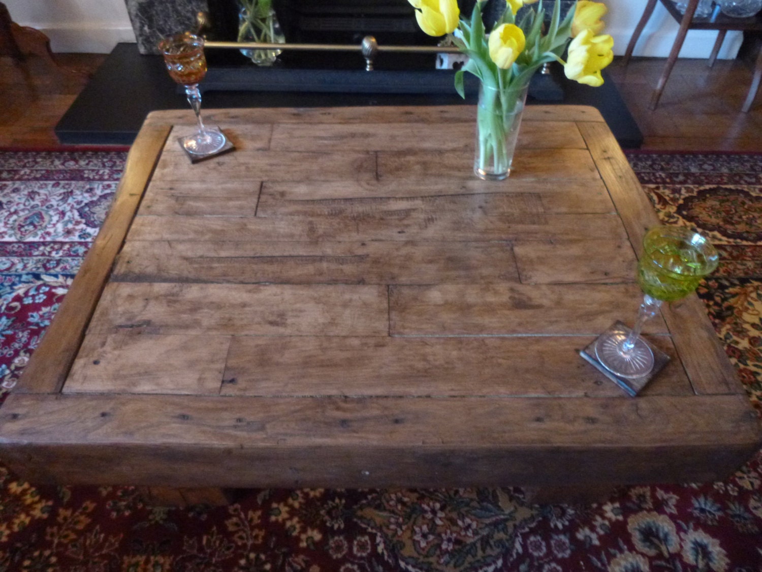 Chunky Reclaimed French Oak Coffee Table