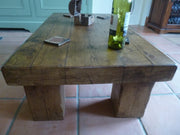 Handcrafted Rustic Reclaimed Timber Coffee Table