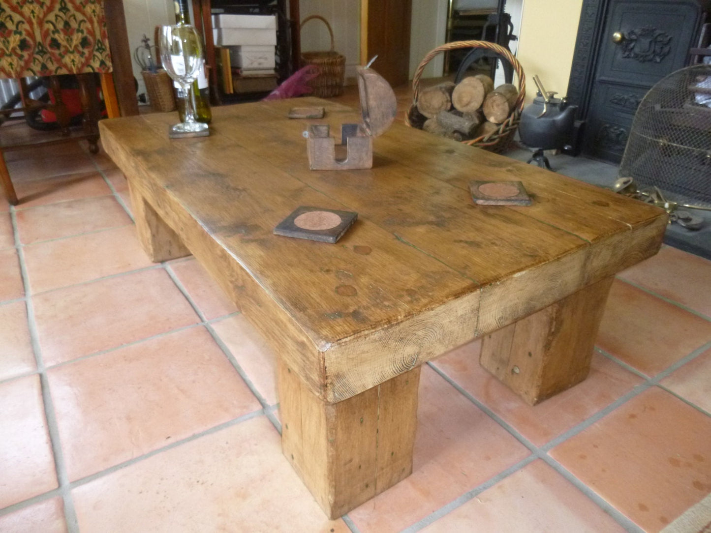 Handcrafted Rustic Coffee table made form reclaimed timber!